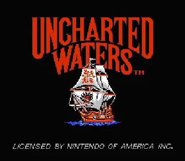 Uncharted Waters (USA) screen shot title